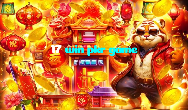 17 win pkr game casino presented on mobile device in Pakistan with slots and live games